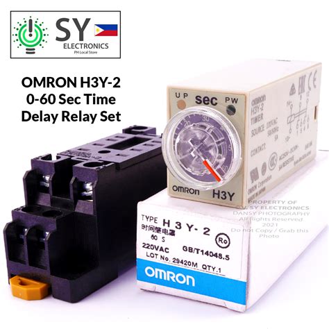 omron timer|timer omron h3y 2 220vac.